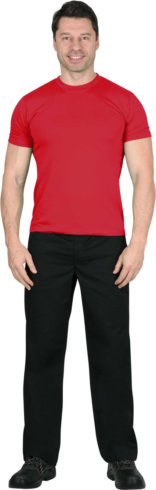Футболка Красная Плотность 160 Г/Кв.М.